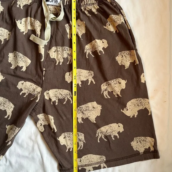 Lazy One Lounge Shorts Buffalo Pattern Size Large - Picture 6 of 6
